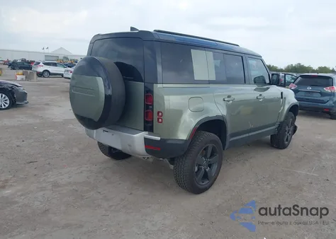 2025 Land Rover Defender 110 P300 из США, поврежденный, VIN SALEJ7EXXS2363441